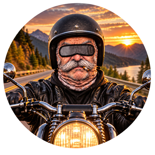 Bikermaske